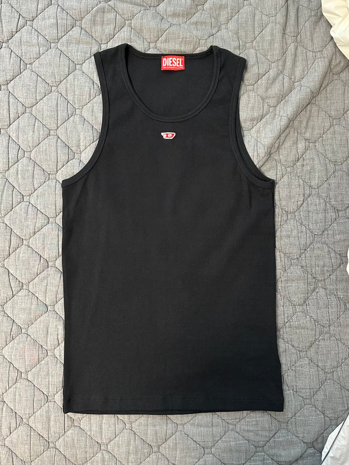 디젤 D로고 탱크탑 M 상품이미지1