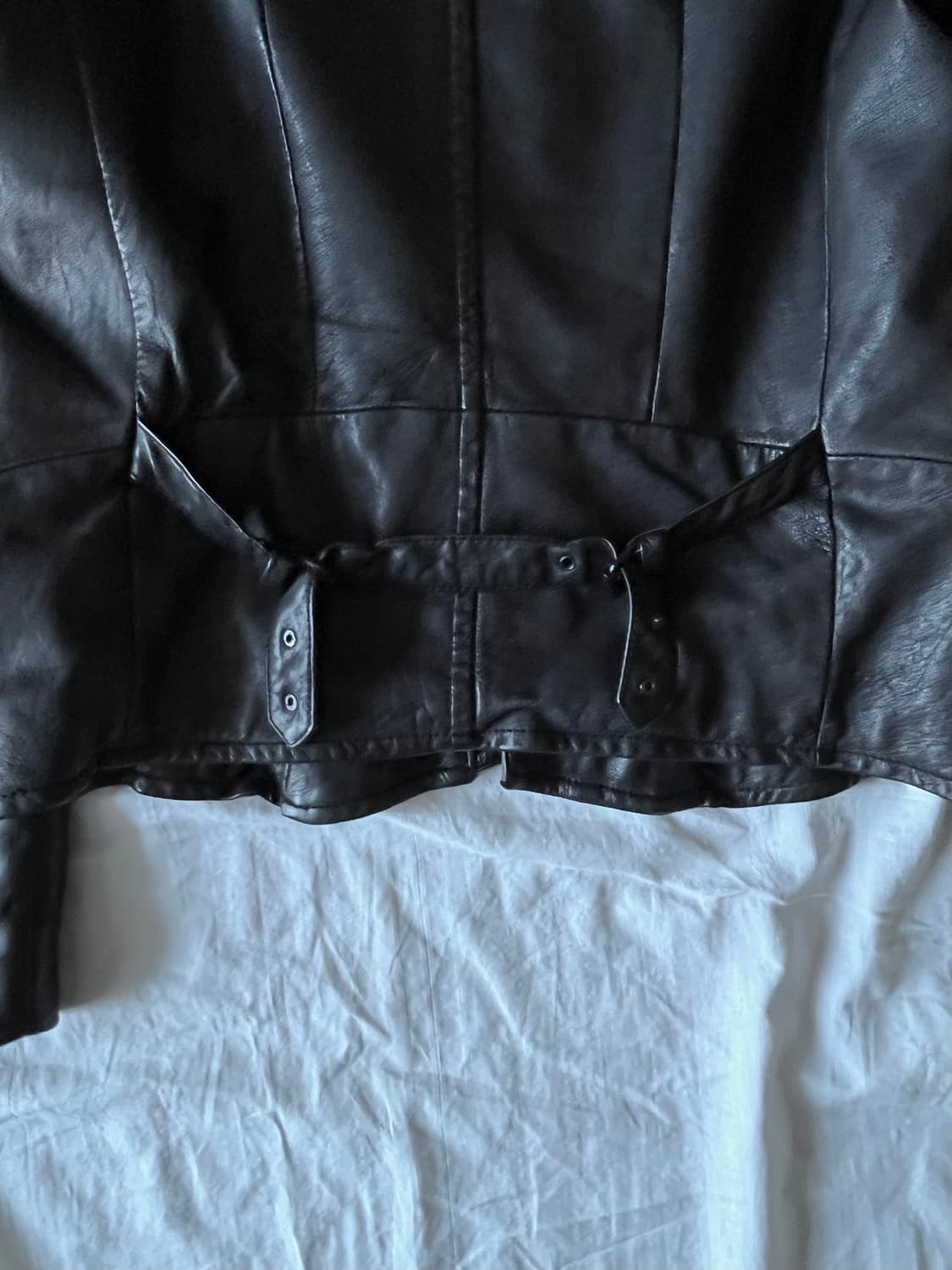 TIME Napoleon Archive Leather Jacket 상품이미지5