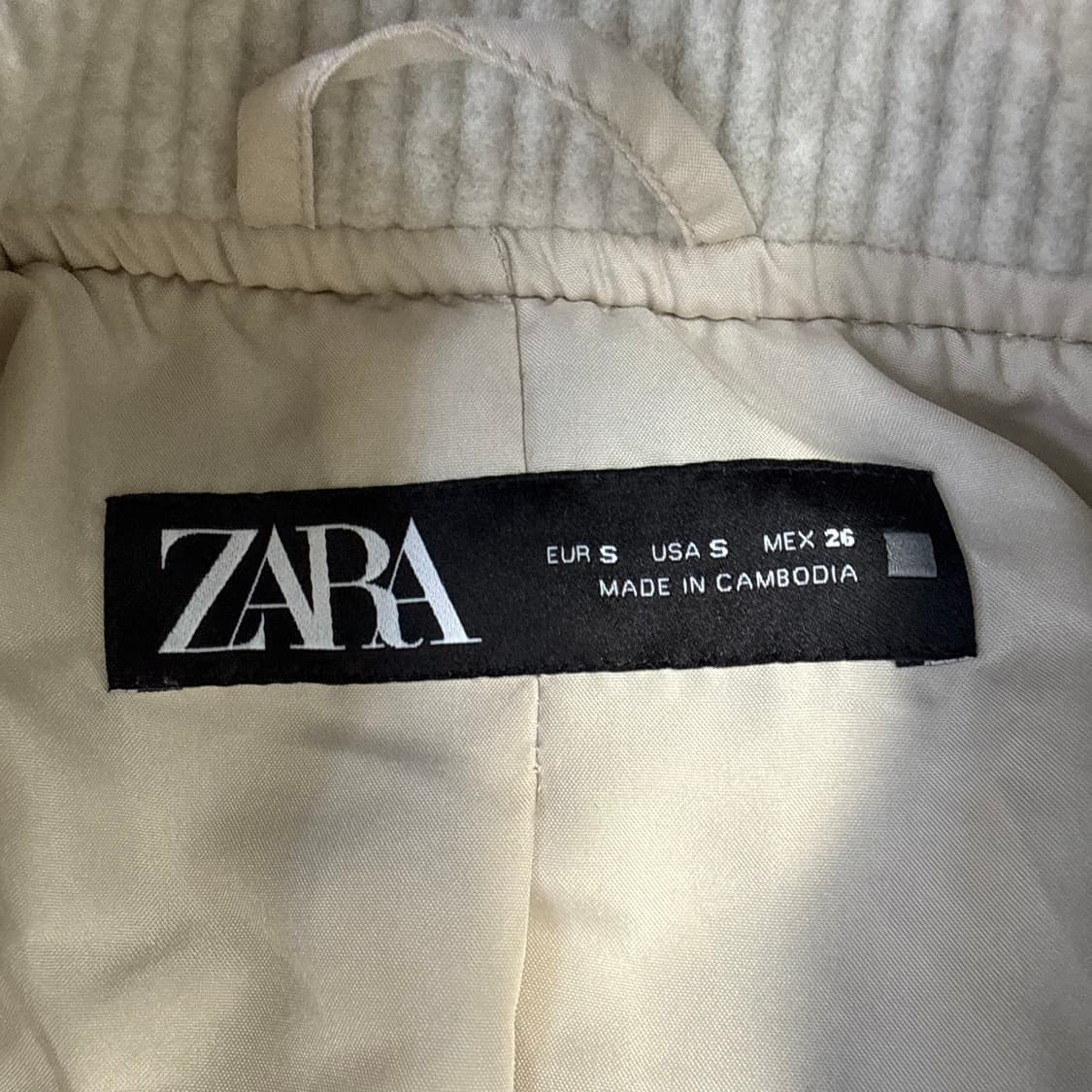 S 자라 블루종 숏점퍼 0303T 상품이미지3