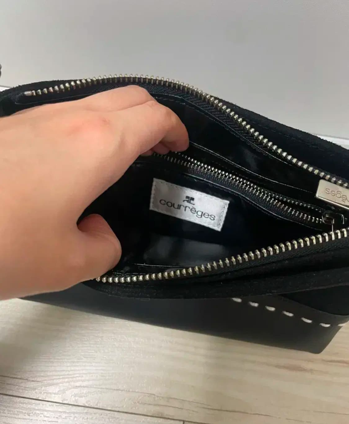 꾸레쥬 핸드백 상품이미지3