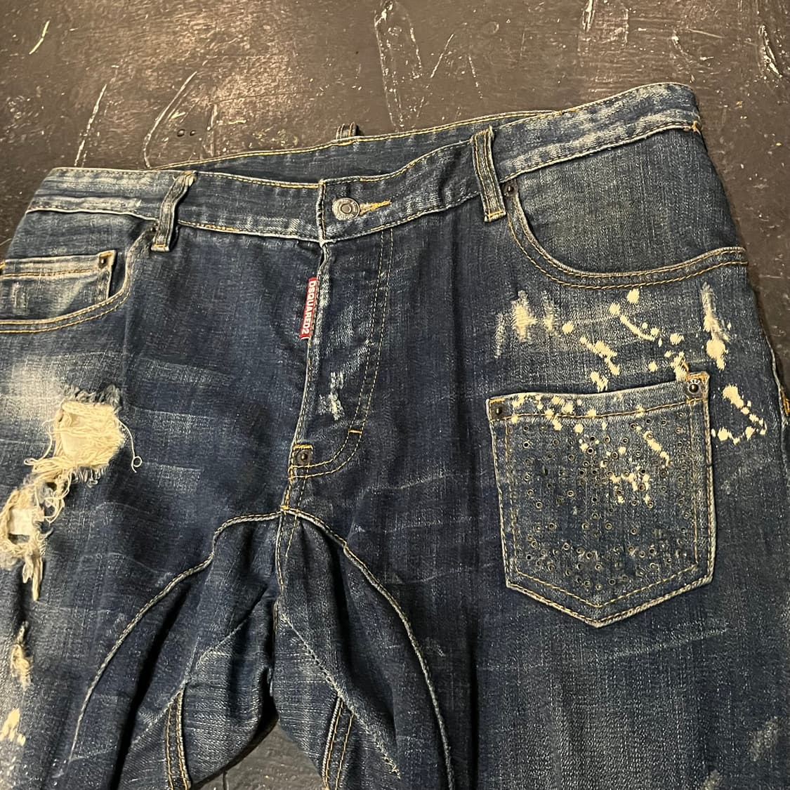 디스퀘어드2 데미지진 상품이미지2