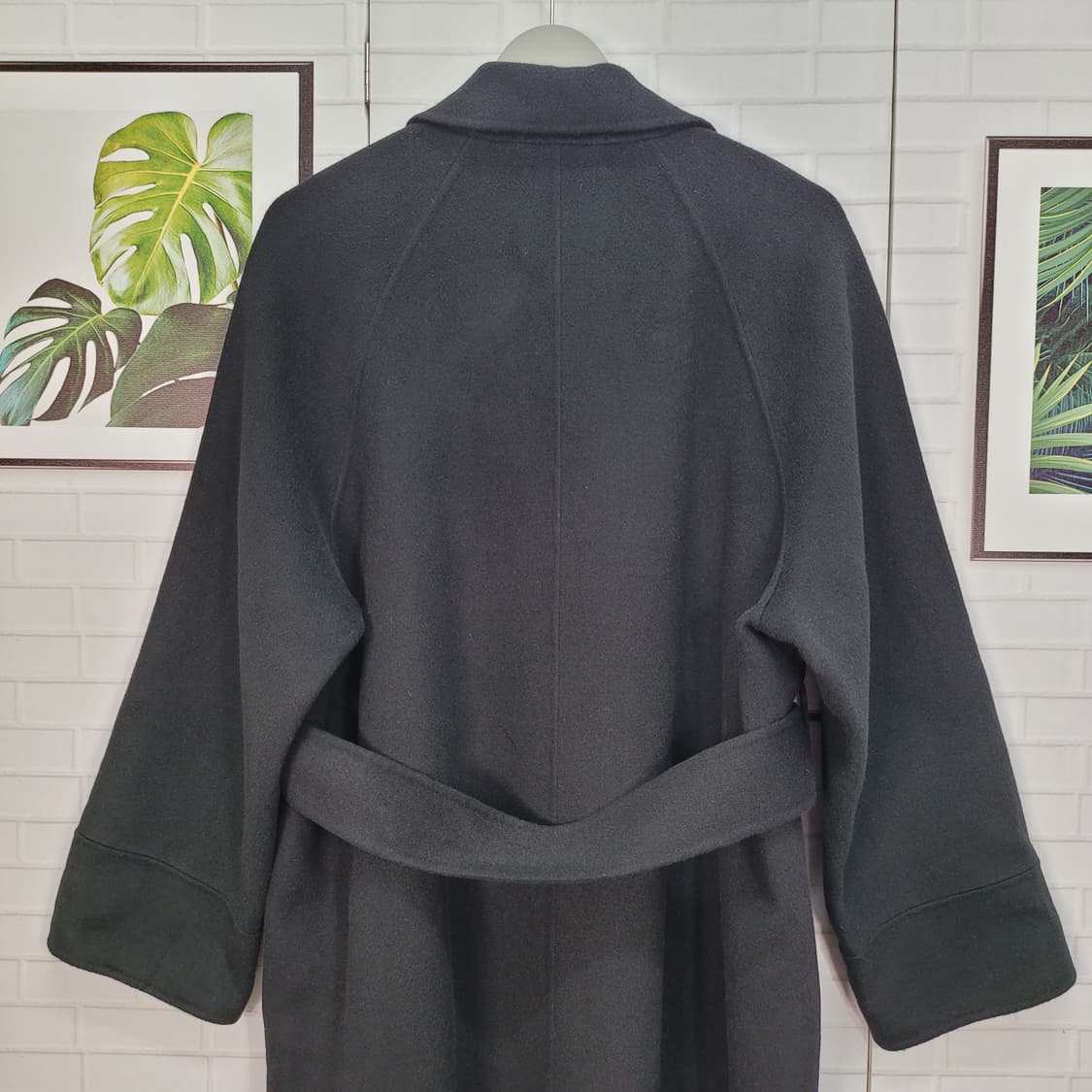 COS 코스 더블페이스 벨티드 울 코트 (EU)M/ 77-88사이즈 상품이미지4