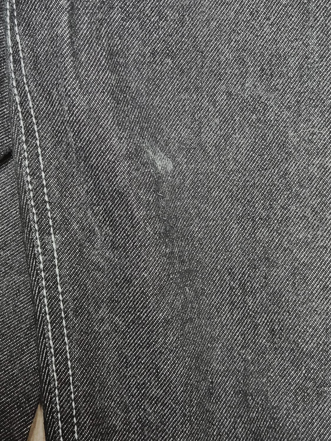 [AMC 데님]Dawn 1Pleats Jeans DCPT023RawBla 상품이미지6