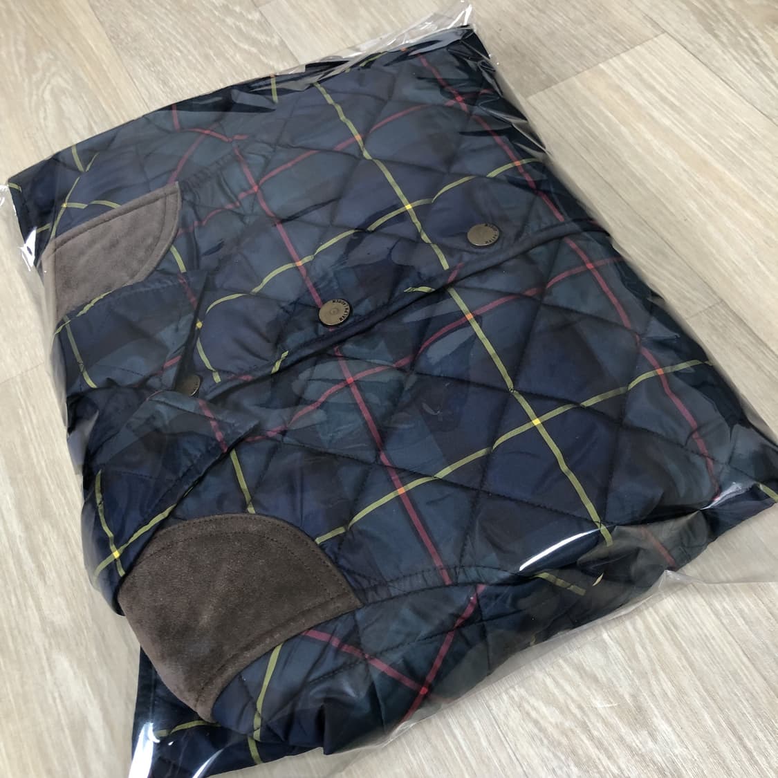 (6세) 폴로 랄프로렌 POLO 키즈 타탄 체크 롱 퀼팅 자켓 네이비 상품이미지10