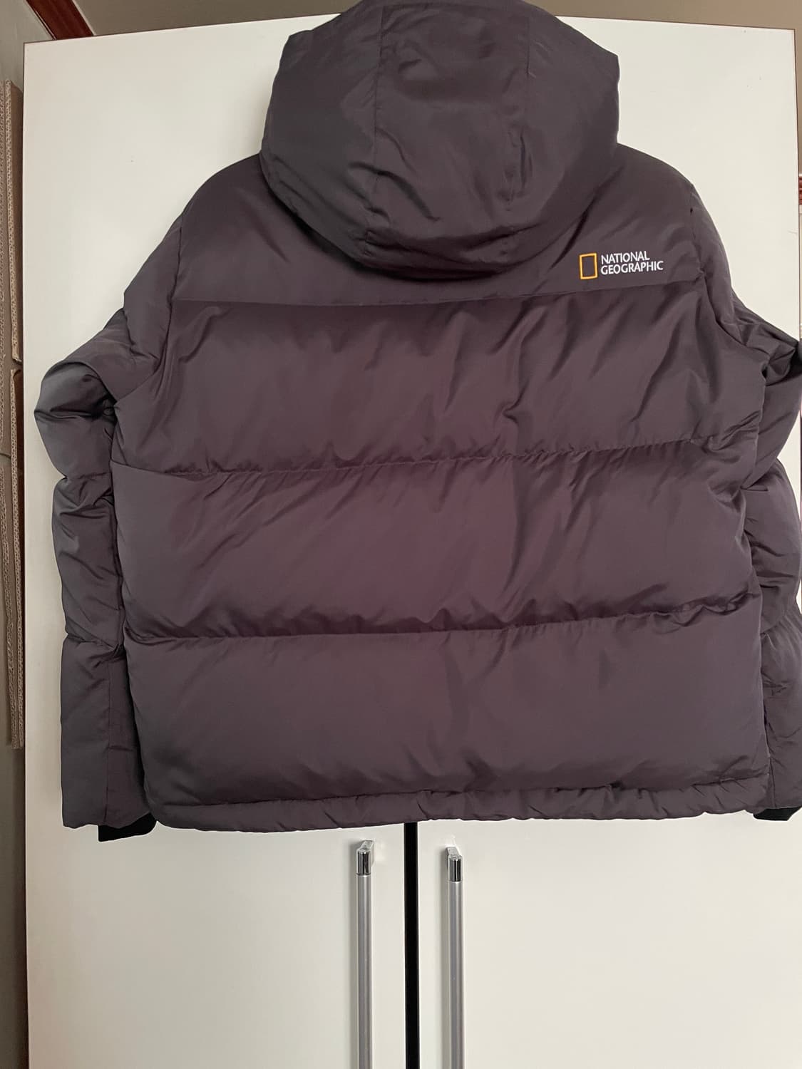 내셔널 지오그래픽 골든몰 덕다운 숏패딩 남녀공용 상품이미지3