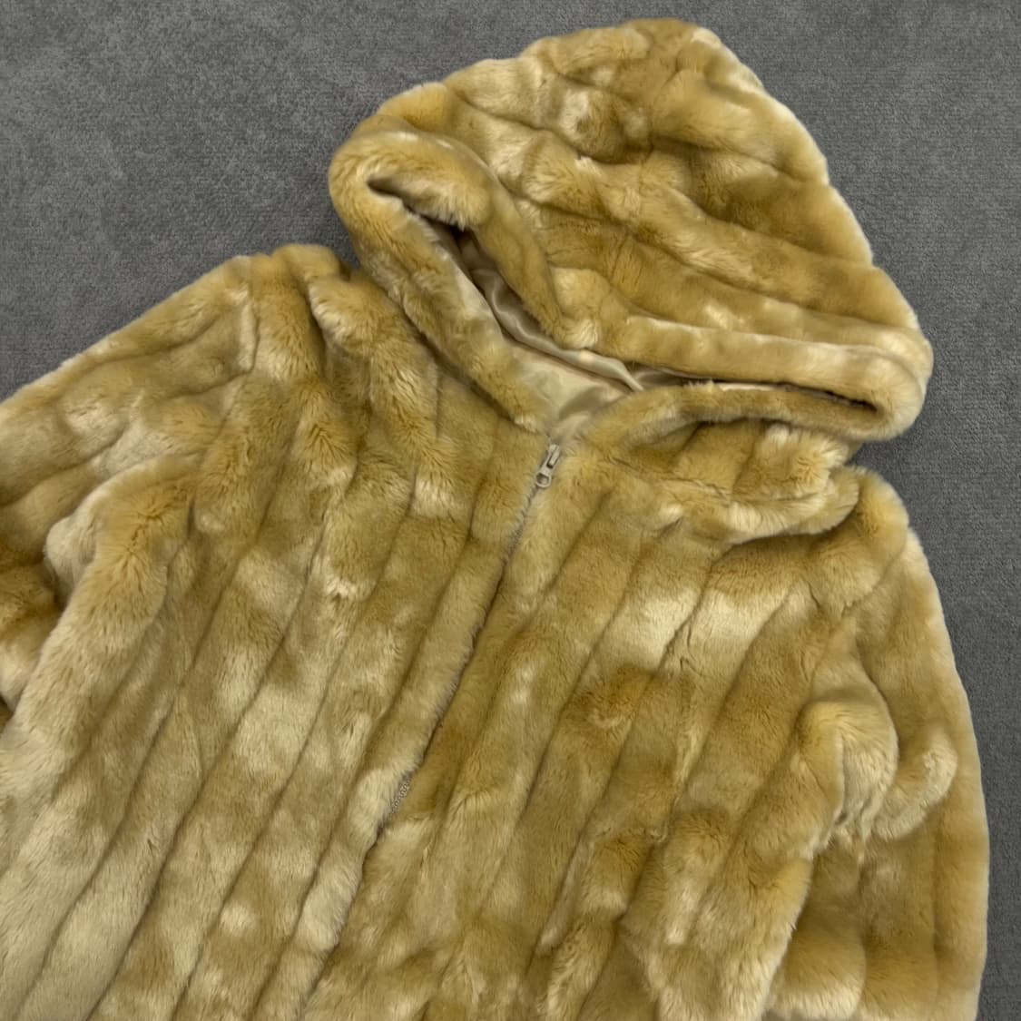 F 후드 퍼 자켓 상품이미지2