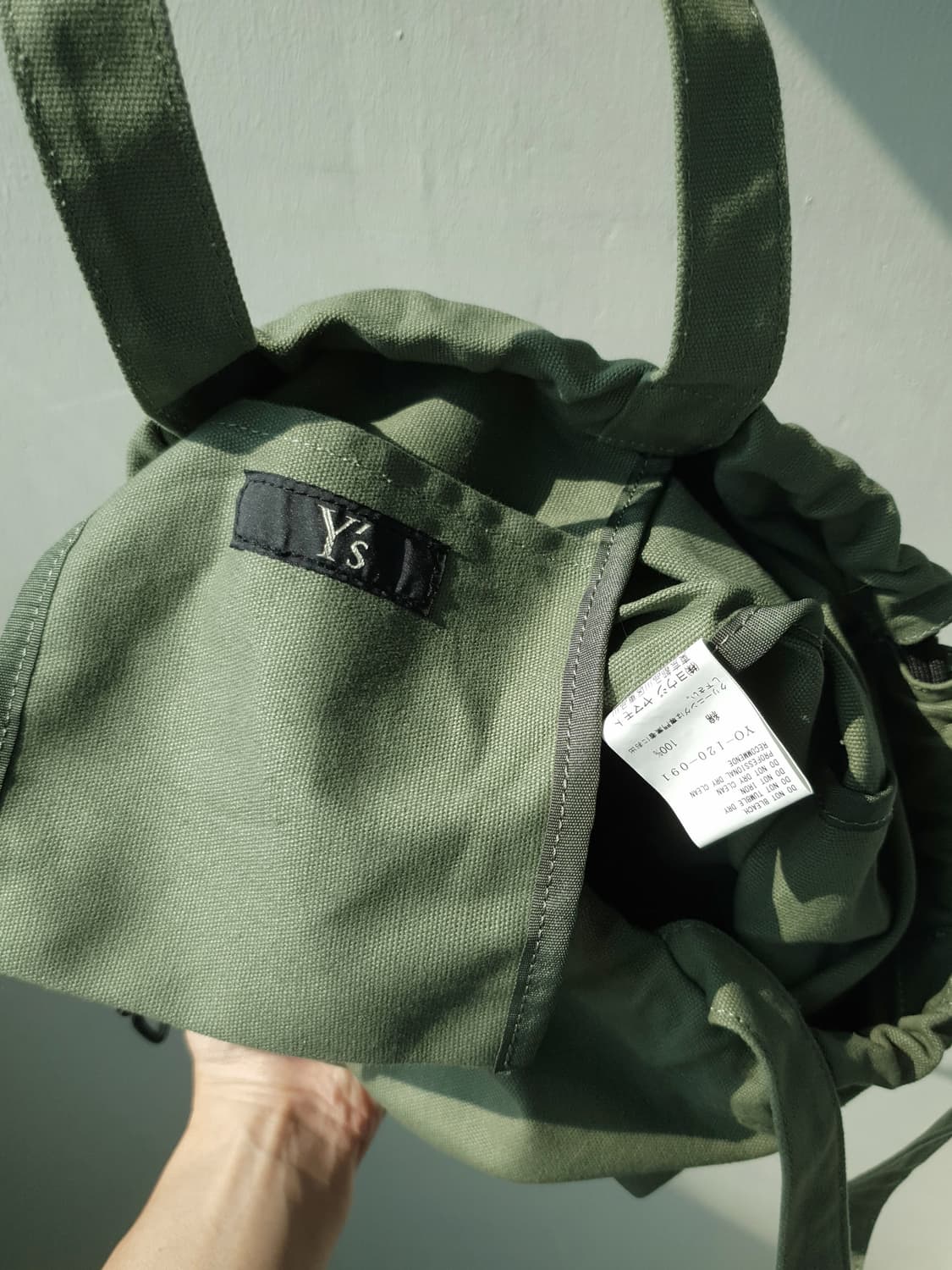Y's canvas 3way bag by Yohji Yamamoto 상품이미지10