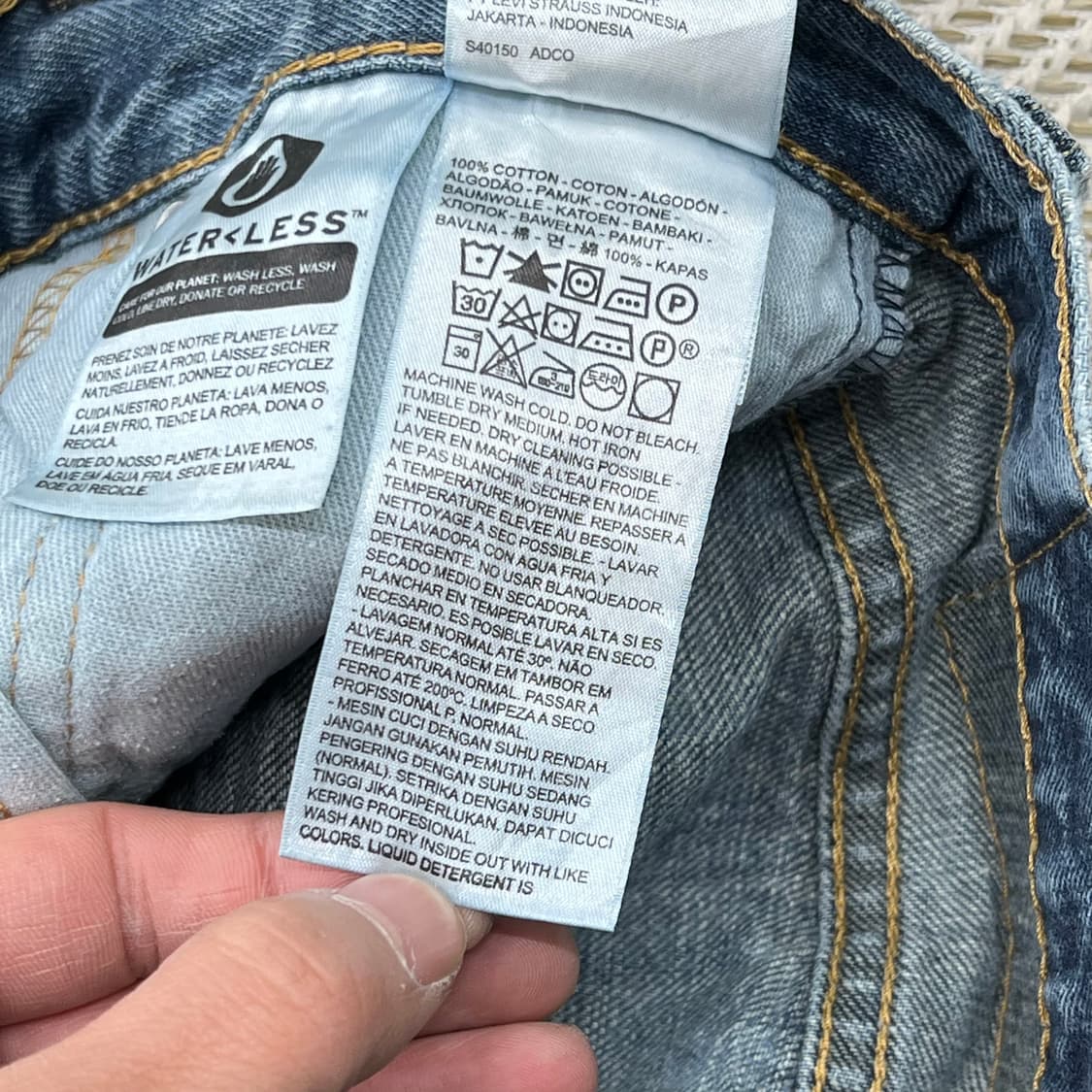 리바이스 527 데님팬츠 r3070 상품이미지7