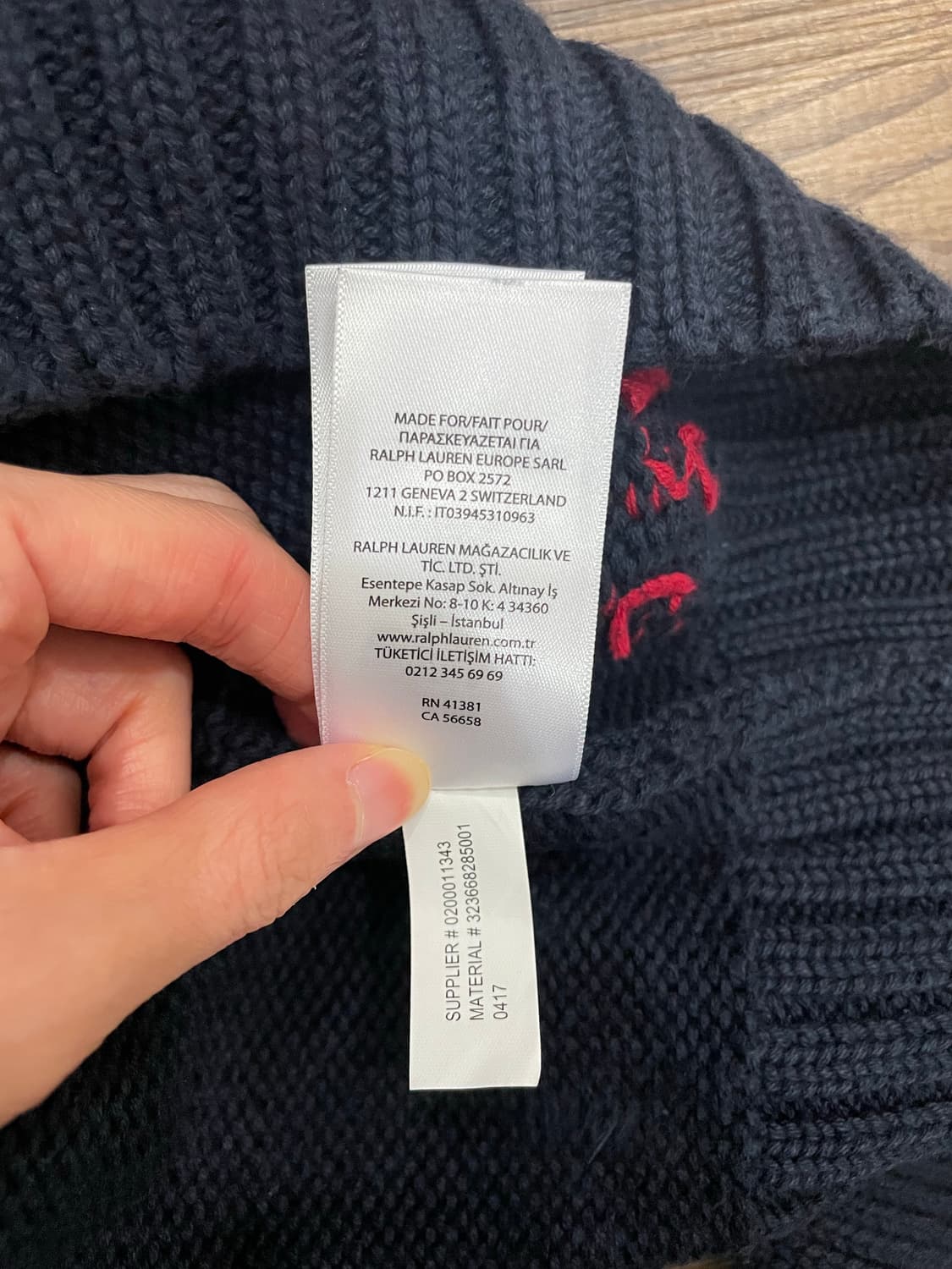 (여성44) 폴로 랄프로렌 여성 성조기 니트 스웨터 상품이미지9