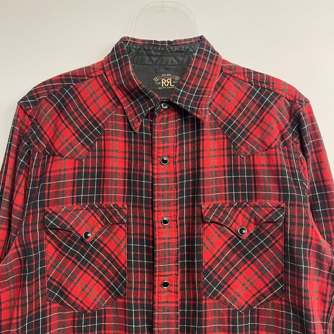 더블알엘 플래드 트윌 웨스턴 셔츠 상품이미지2