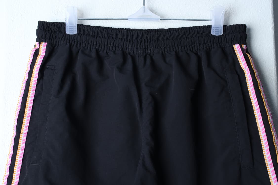 W(M-L) 아디다스 반바지 팬츠 우븐 블랙 삼선 유니크-P9843 상품이미지3