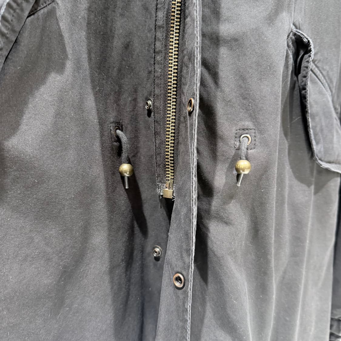 (A/L) / 미스터앤미세스 블랙 블랙퍼 야상 자켓 상품이미지2