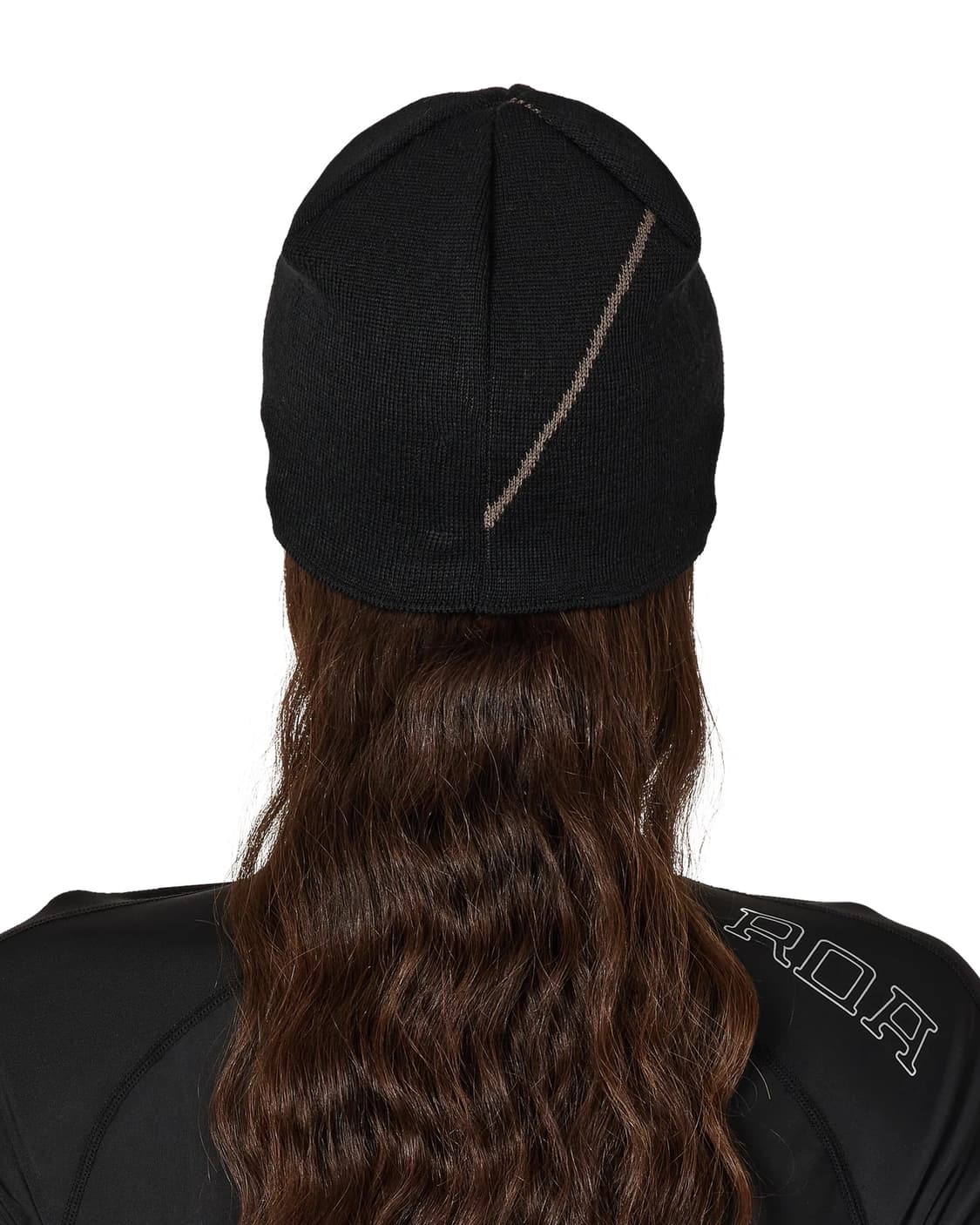 로아 하이킹 26ss 로고 울 비니/블랙 상품이미지4