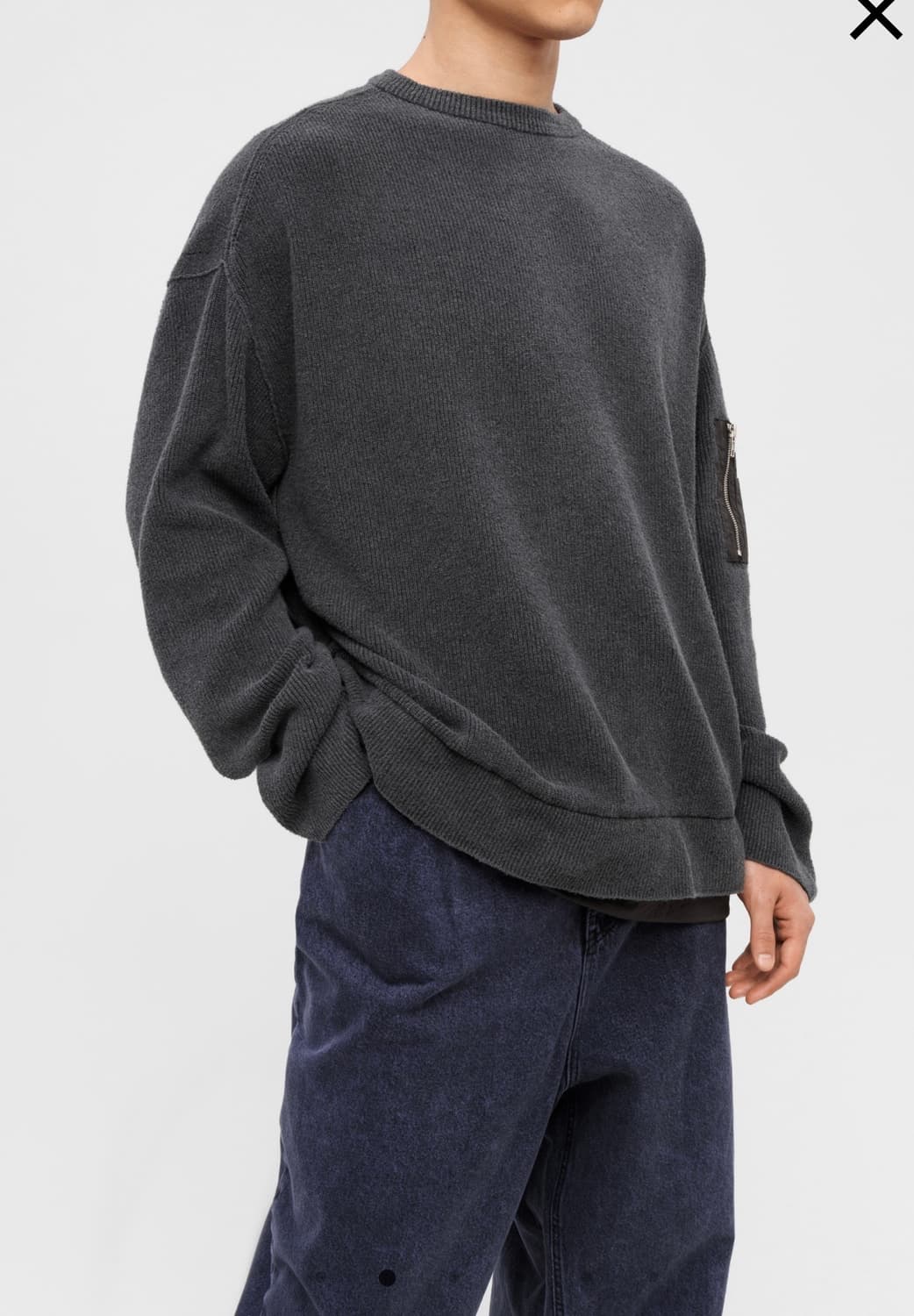 준지 2023 23 S/S 스트링 니트 스웻 입니다. 상품이미지8