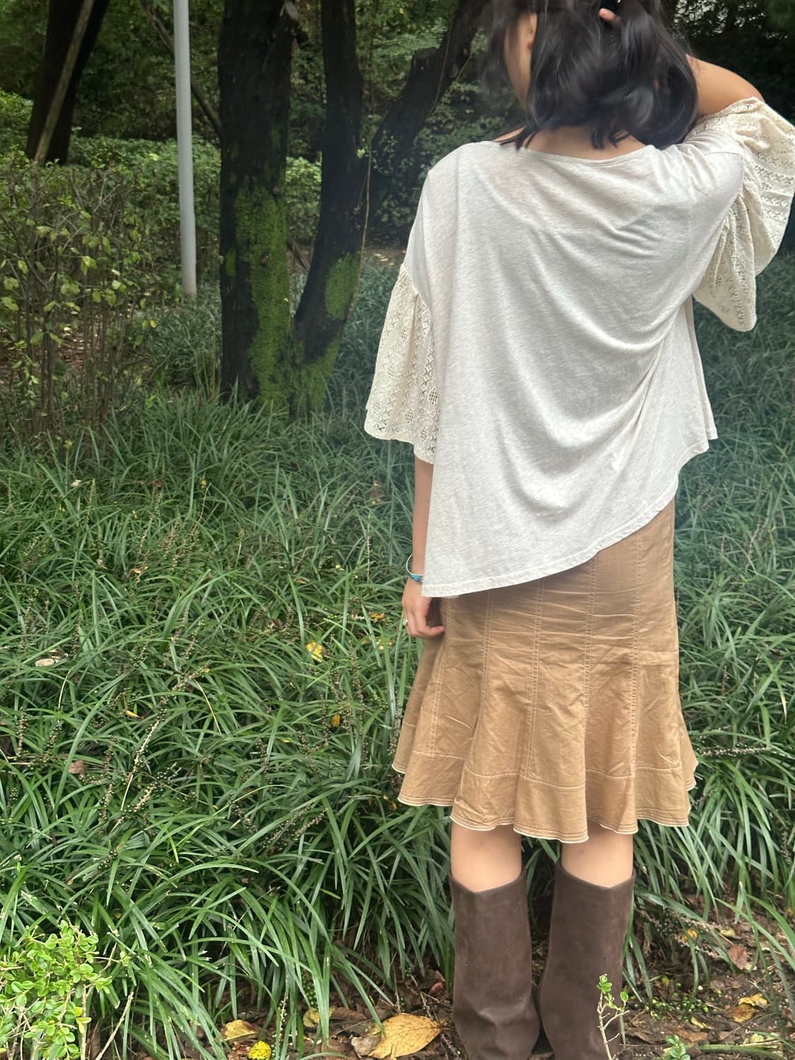 Lace Short Sleeve 상품이미지2