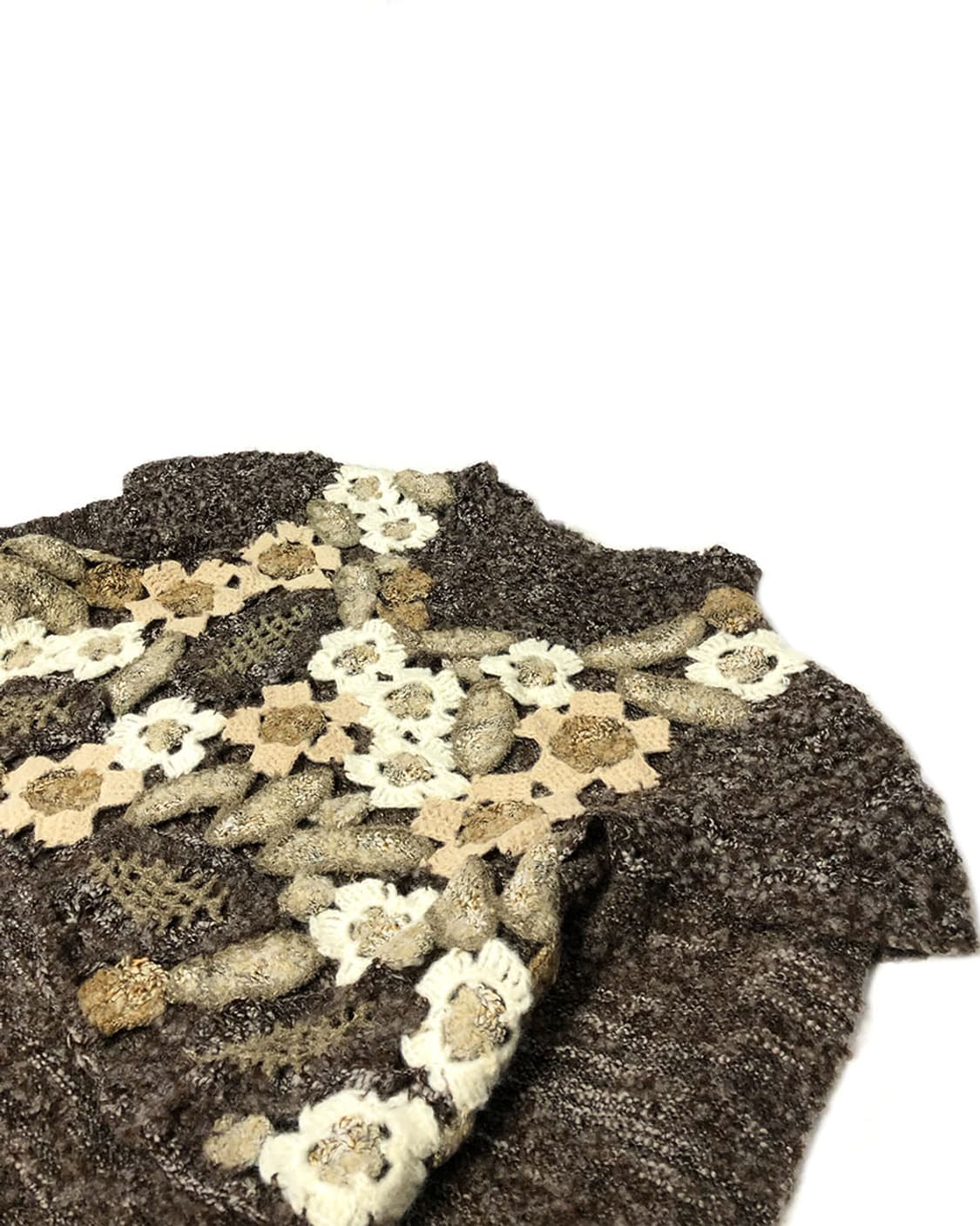 Vintage 레이어드 크로쉐 니트  상품이미지3