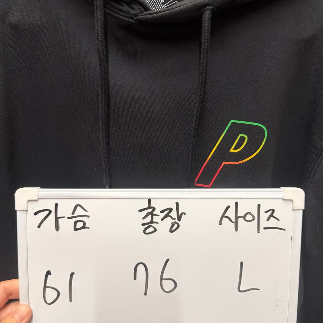 팔라스 라이니어 트리플 페이드 후드티 L 상품이미지3