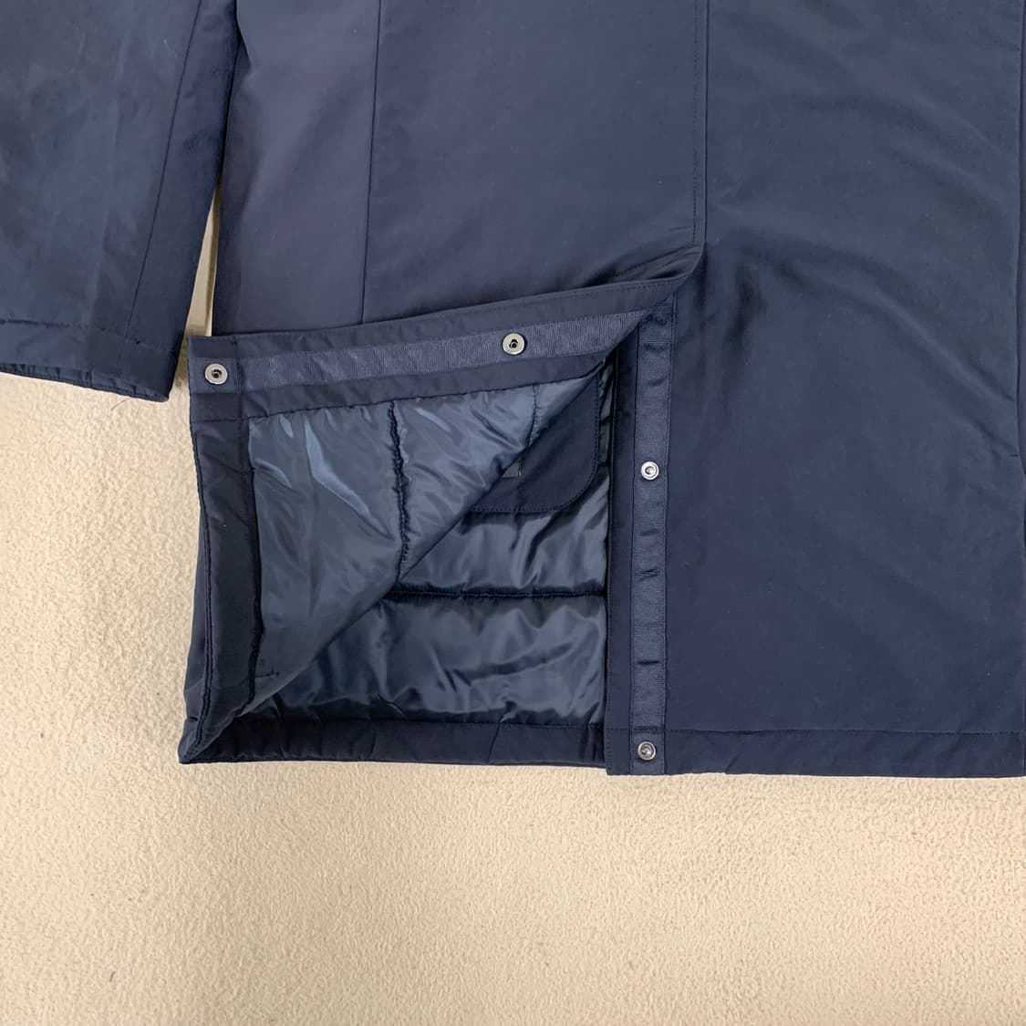 에디션 베스트 라이너 디테처블 코트(105/네이비) 패딩코트 상품이미지5