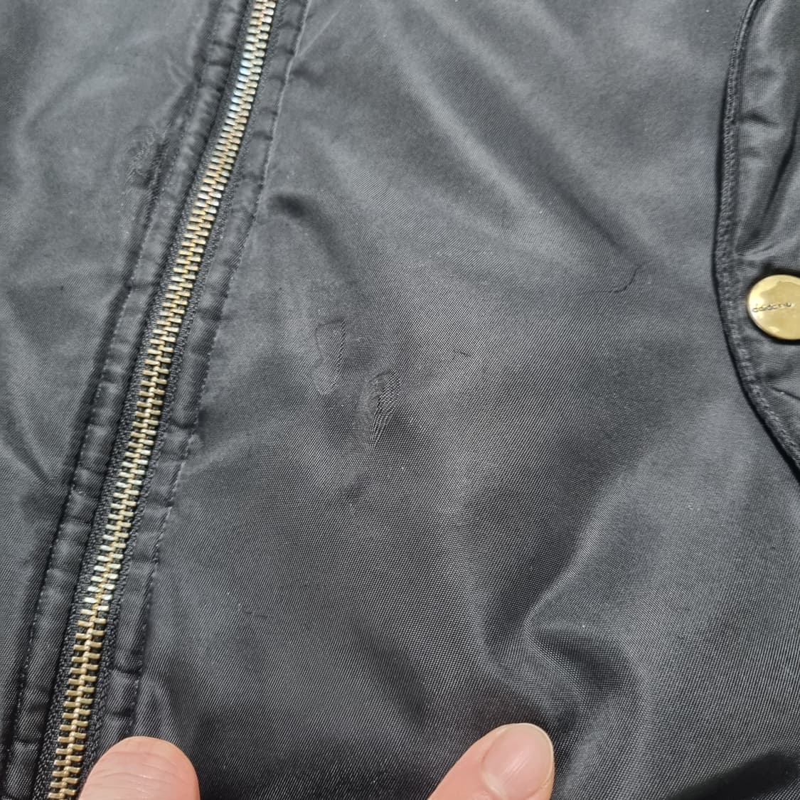 아디다스 패디드 봄버 MA-1 블랙 - L 상품이미지8