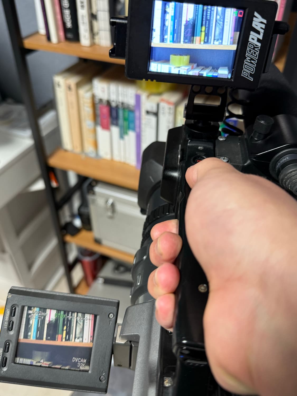 Sony dsr pd170 6mm 캠코더 PowePlay 테잎리스 셋업 상품이미지6