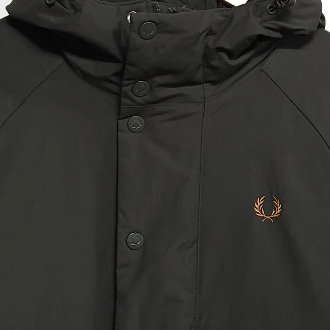 100)FRED PERRY 프레드페리 패디드 야상 패딩 카키 상품이미지2