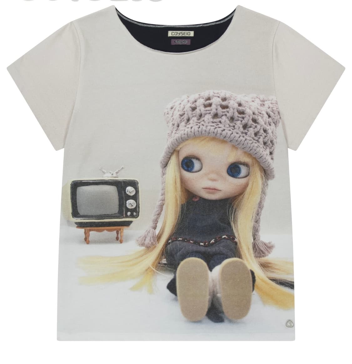 (미개봉)코이세이오 브라이스돌 그래픽 원피스 차콜 상품이미지1