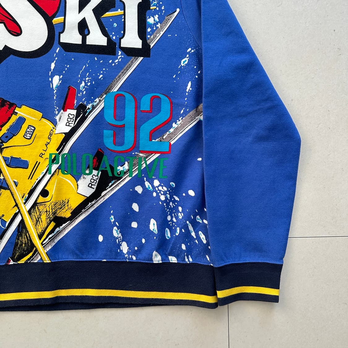 폴로 랄프로렌 92 스키 그래픽 맨투맨 L  상품이미지3