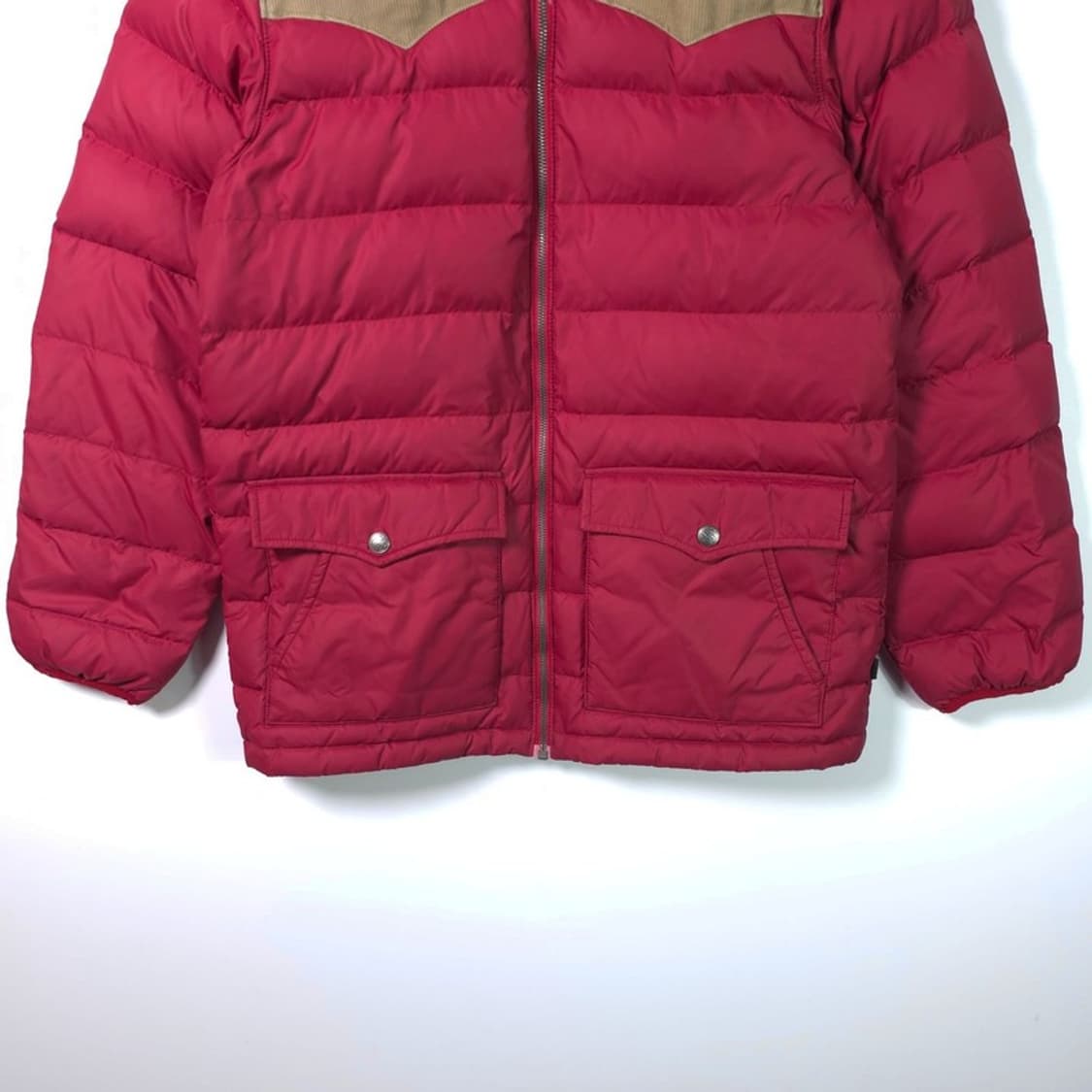 리바이스 코듀로이 요크 배색 덕다운 패딩 L 상품이미지4