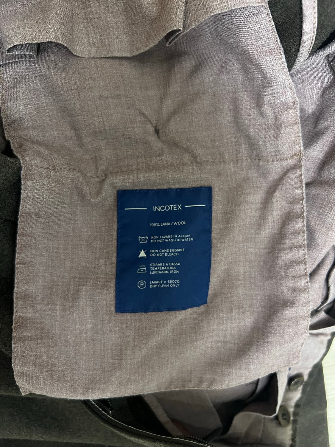 인코텍스 / 울 다잉 팬츠 / 46 상품이미지7