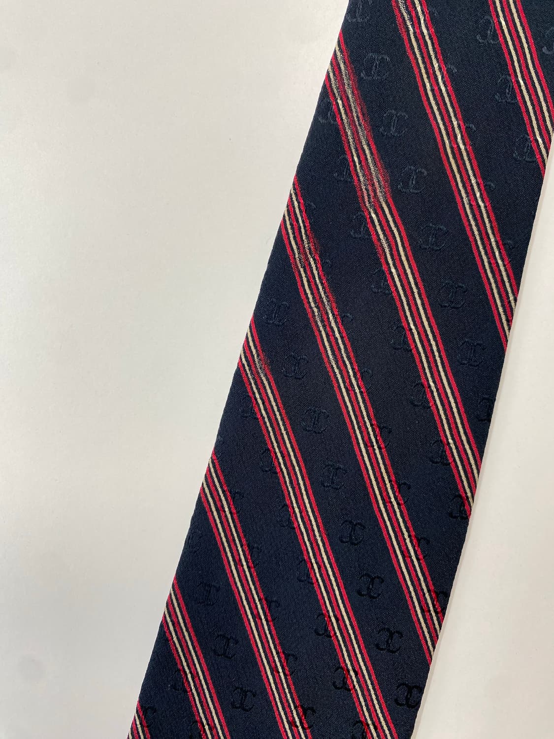 샤넬(CHANEL) 모노그램 명품 정품 넥타이 상품이미지7