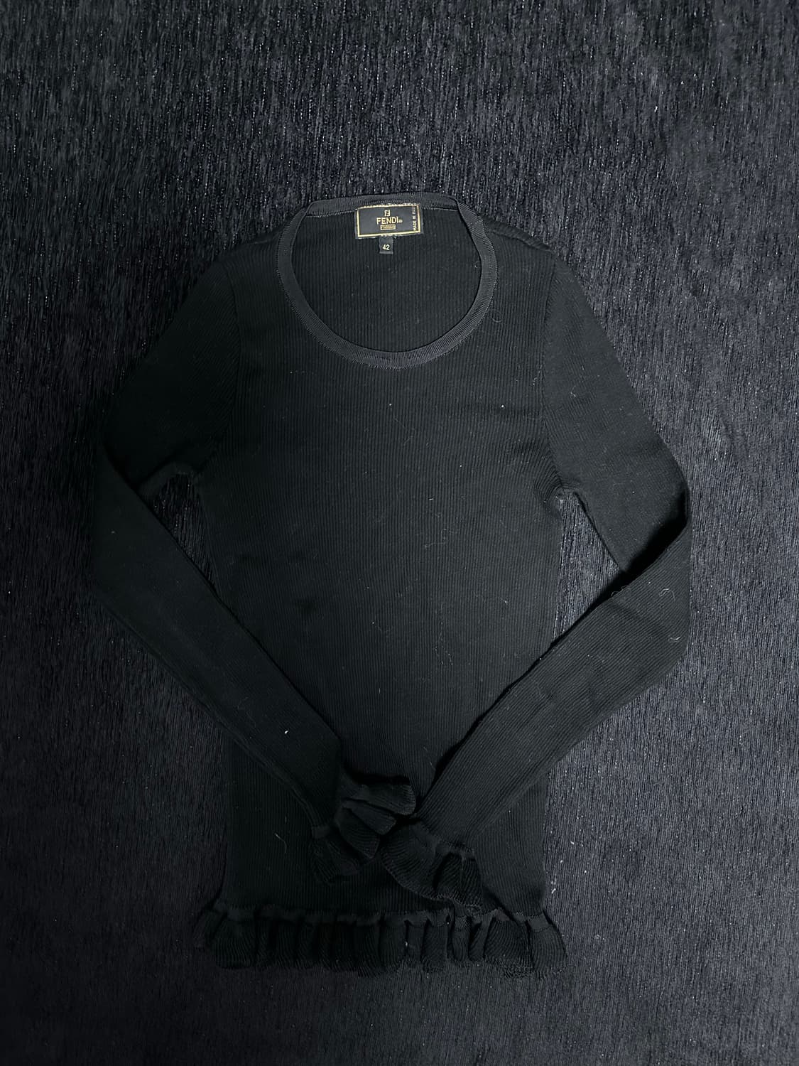 빈티지 펜디 프릴 니트 정품 상품이미지1
