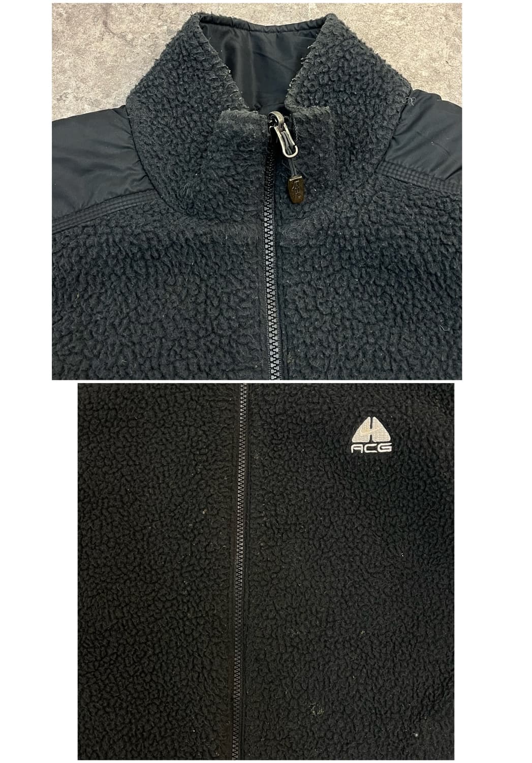 나이키 acg 리버시블 플리스 자켓 블랙 100 #csz2387 상품이미지4
