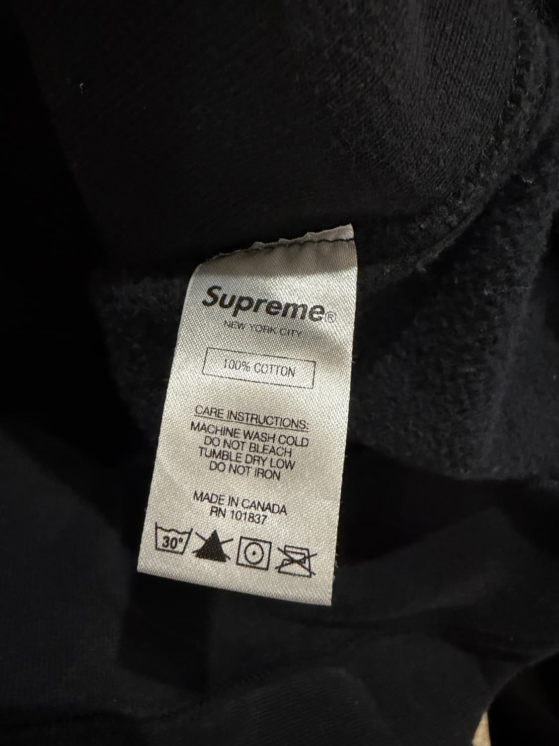 슈프림 그라디언트 슬리브 후드 스웻셔츠 상품이미지6