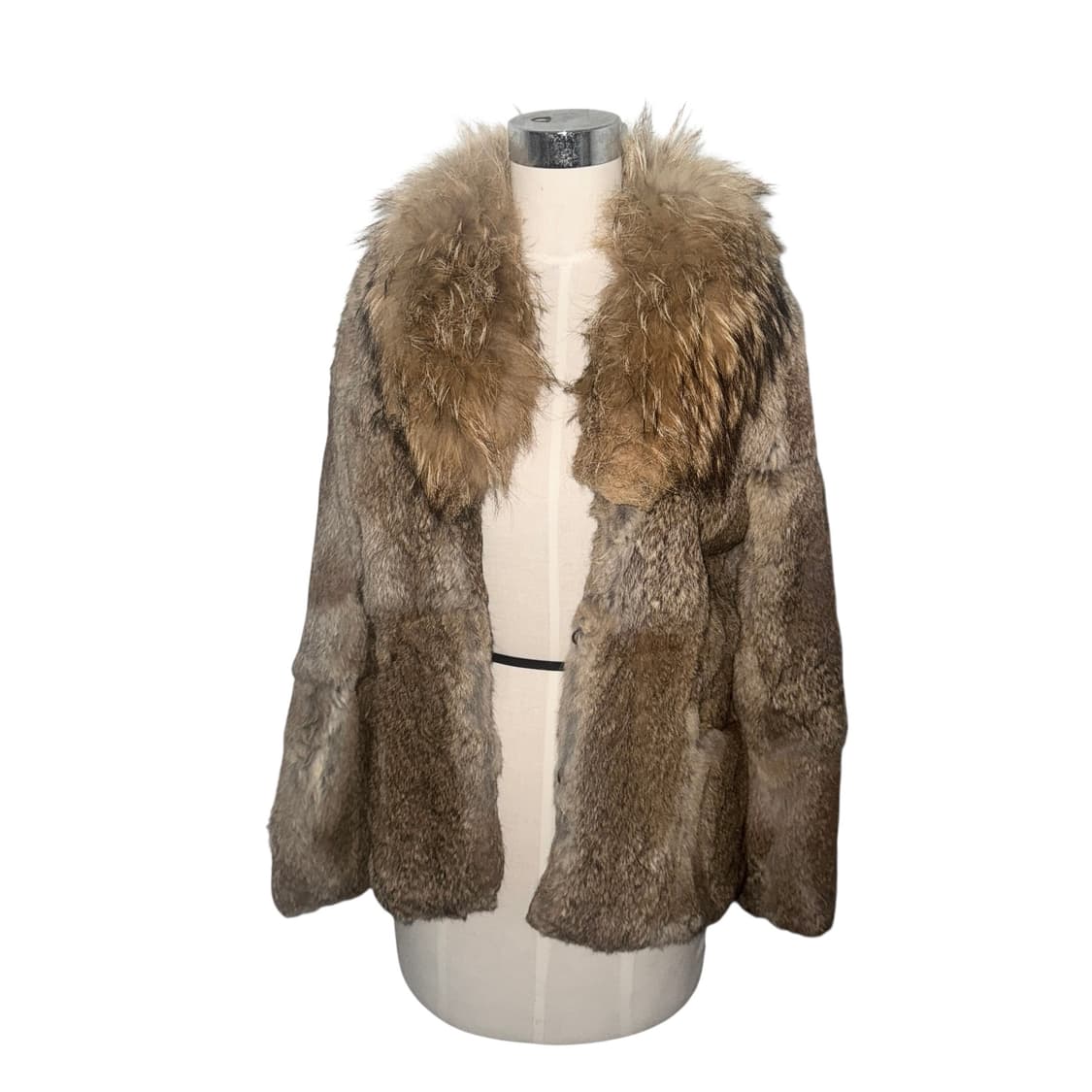 Cecil McBee Rabbit Fur Middle Jacket 상품이미지5