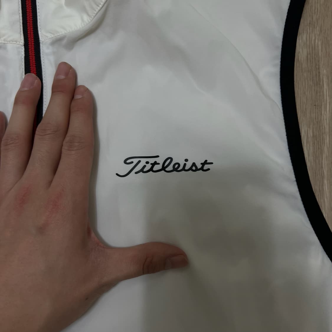 타이틀리스트 여성 골프웨어 바람막이 조끼 XL  상품이미지4