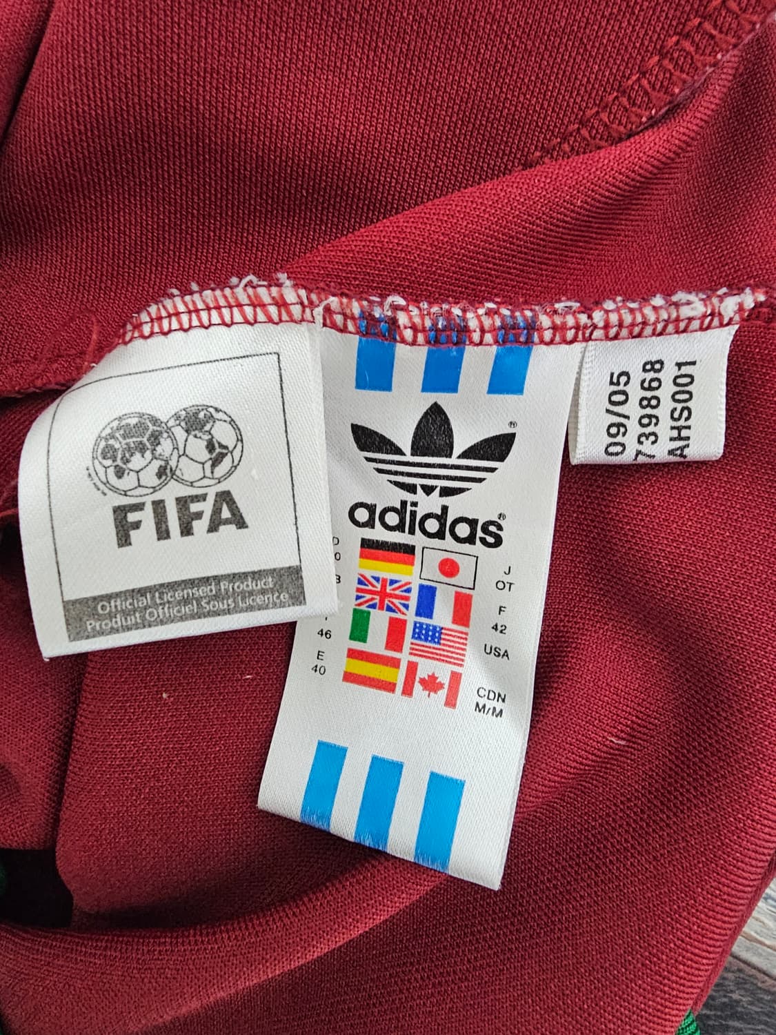 아디다스 포르투갈 트랙탑 져지 F 상품이미지4