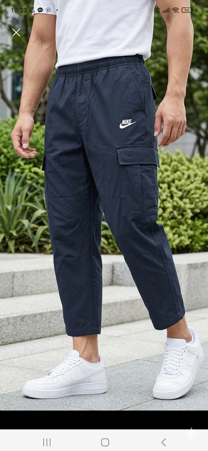 나이키 정품 카고 9부 팬츠 스트릿 승마 바지 28 29 여름 크롭 테크 상품이미지2