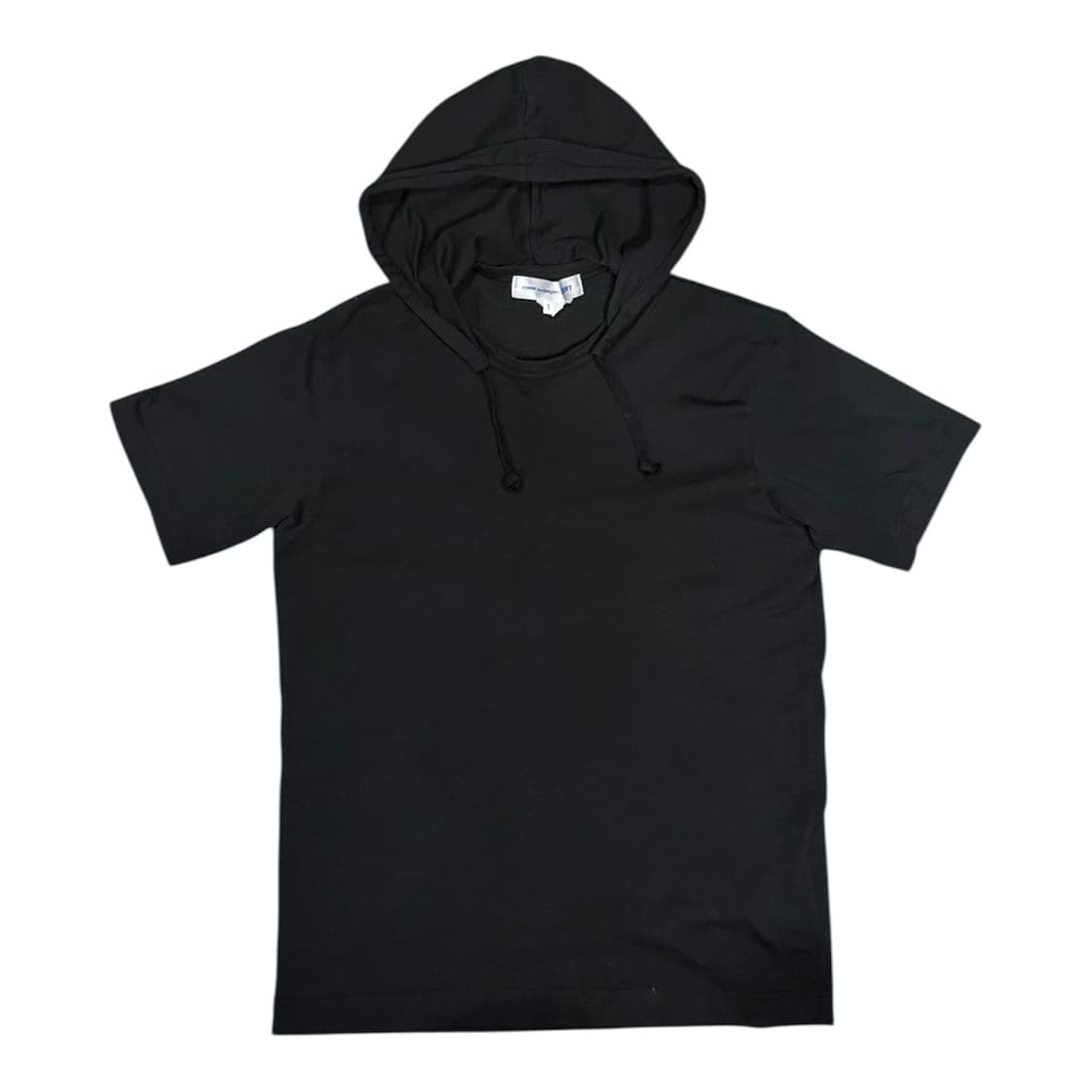 꼼데가르송 후드 결합 레이어드용 후드티 반팔 티셔츠 상품이미지1