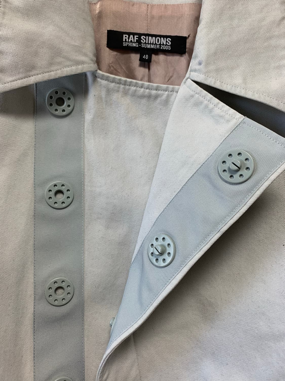 라프시몬스 2005 아카이브 라이더 자켓 상품이미지4