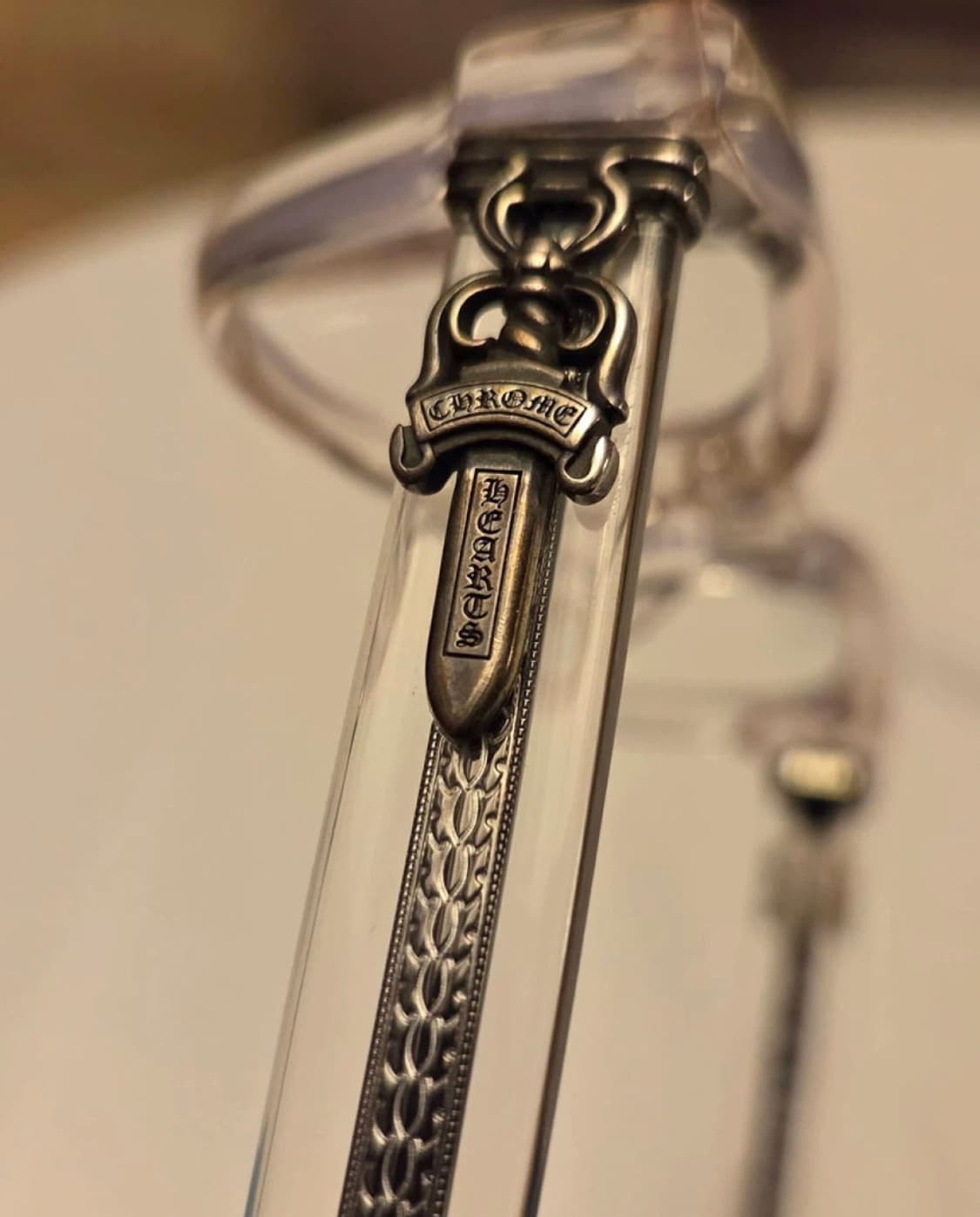 [정품] Chrome Hearts 클리어 솔 대거 안경 상품이미지2