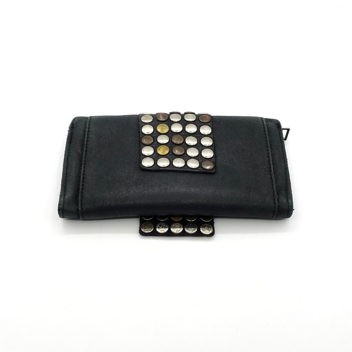 TRES 트레스 바이커 스터드 레더 월렛 펄스백 상품이미지4