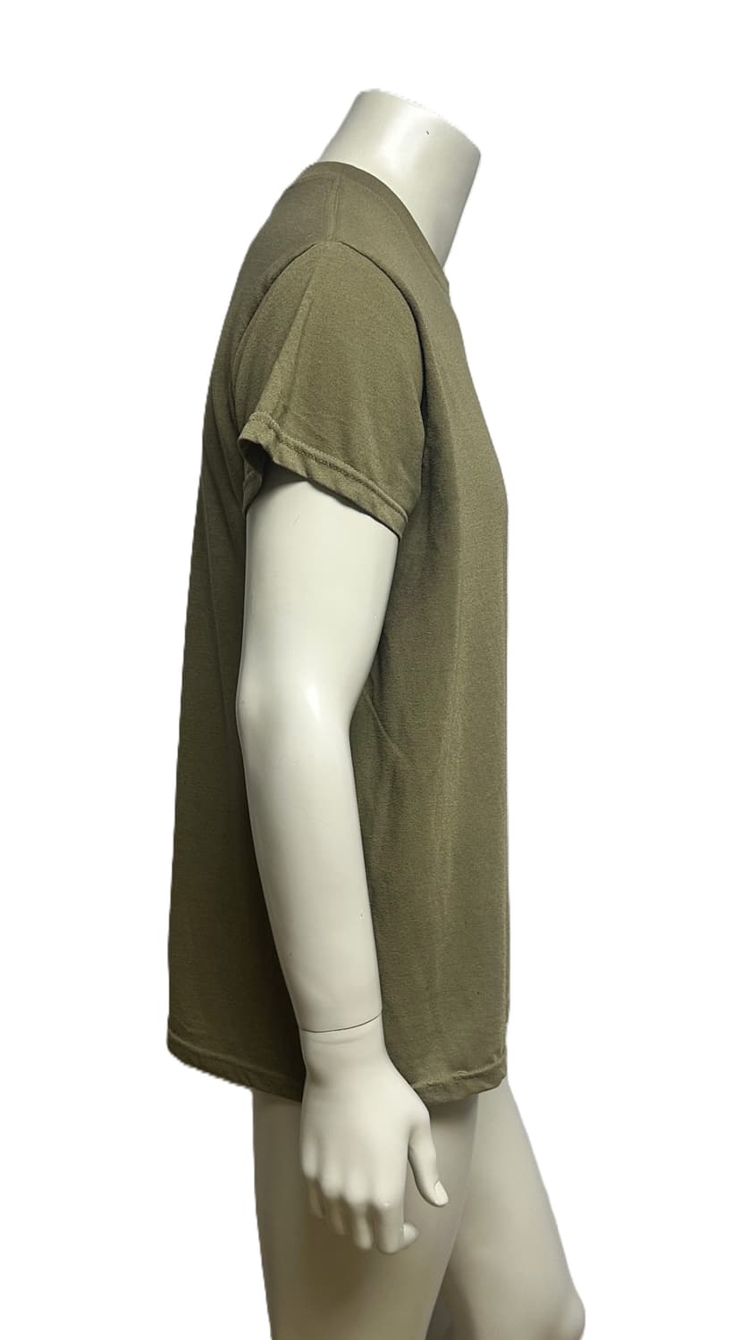 미군 카키색 라운드 반팔 티셔츠 (L) (11) (만원샵) 상품이미지3