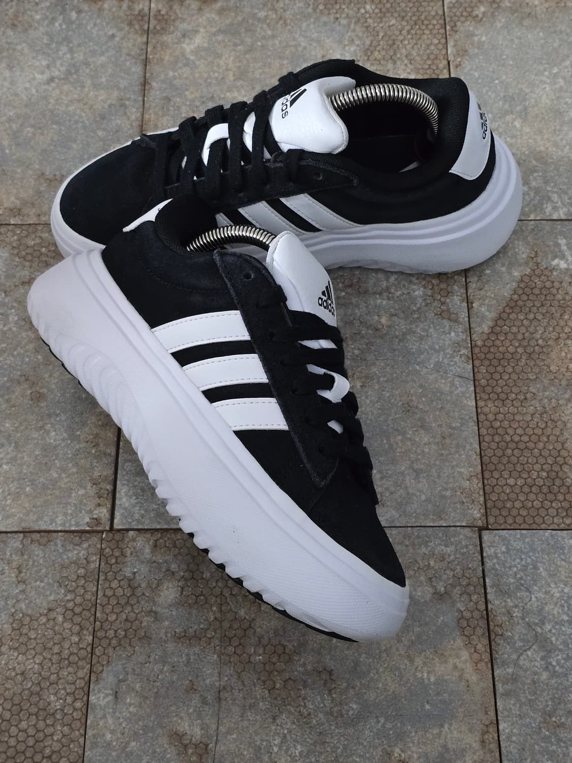 (225)아디다스 그랜드 코트 플랫폼 상품이미지4