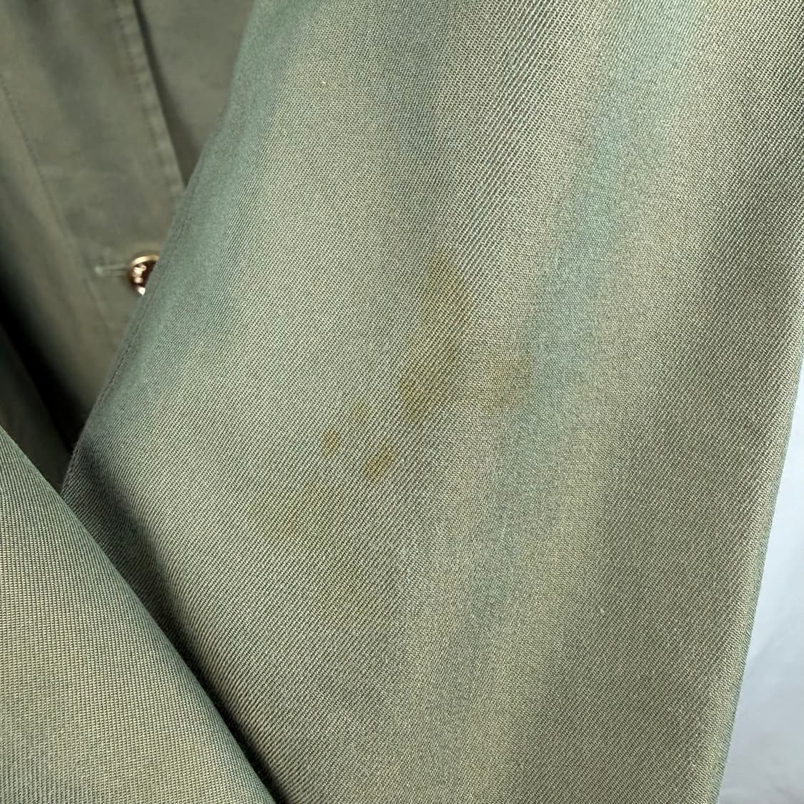 (F) 닥스 우먼스 체크카라 트렌치코트 올리브 상품이미지5