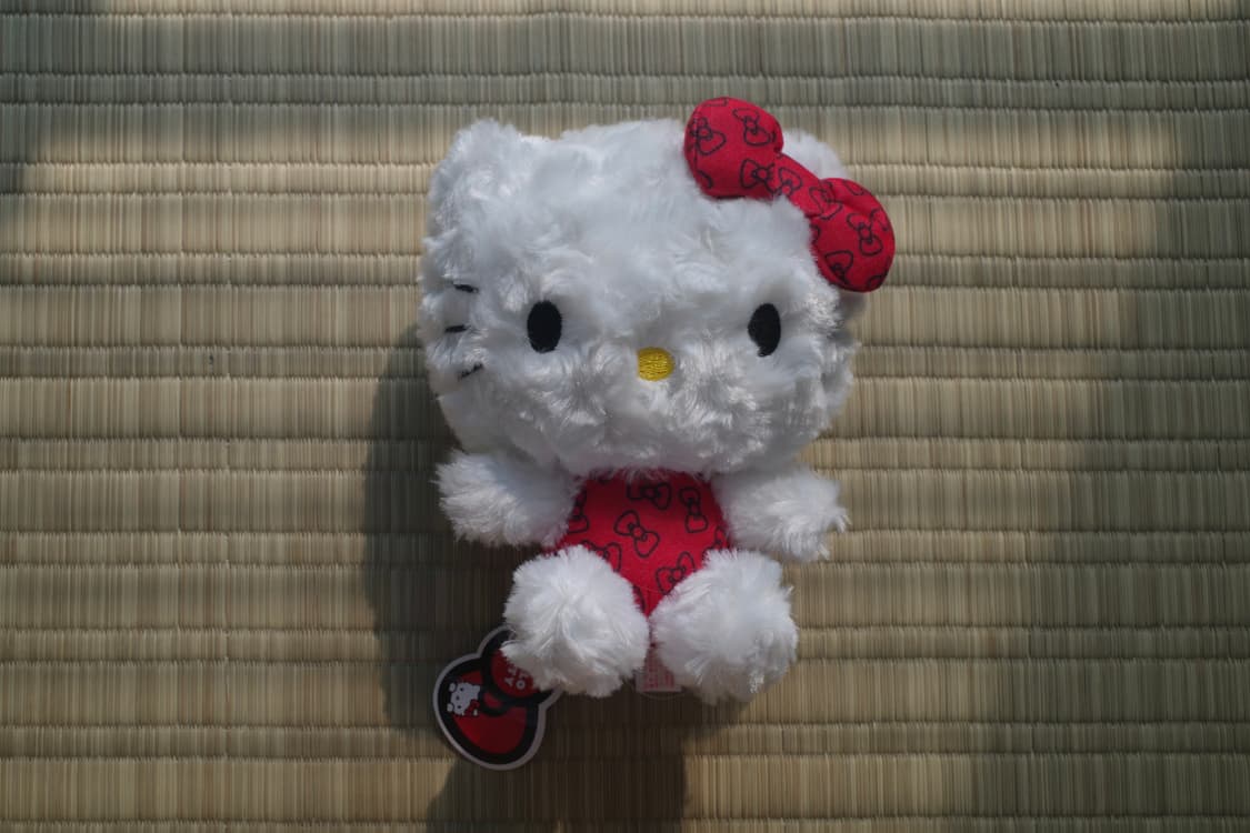 헬로키티 리본 봉제 인형 상품이미지1