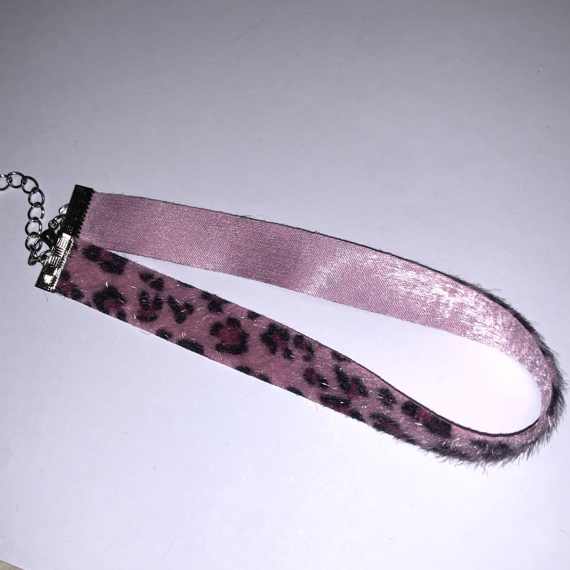 gyaru leopard chocker necklace 갸루 호피 초커  상품이미지4