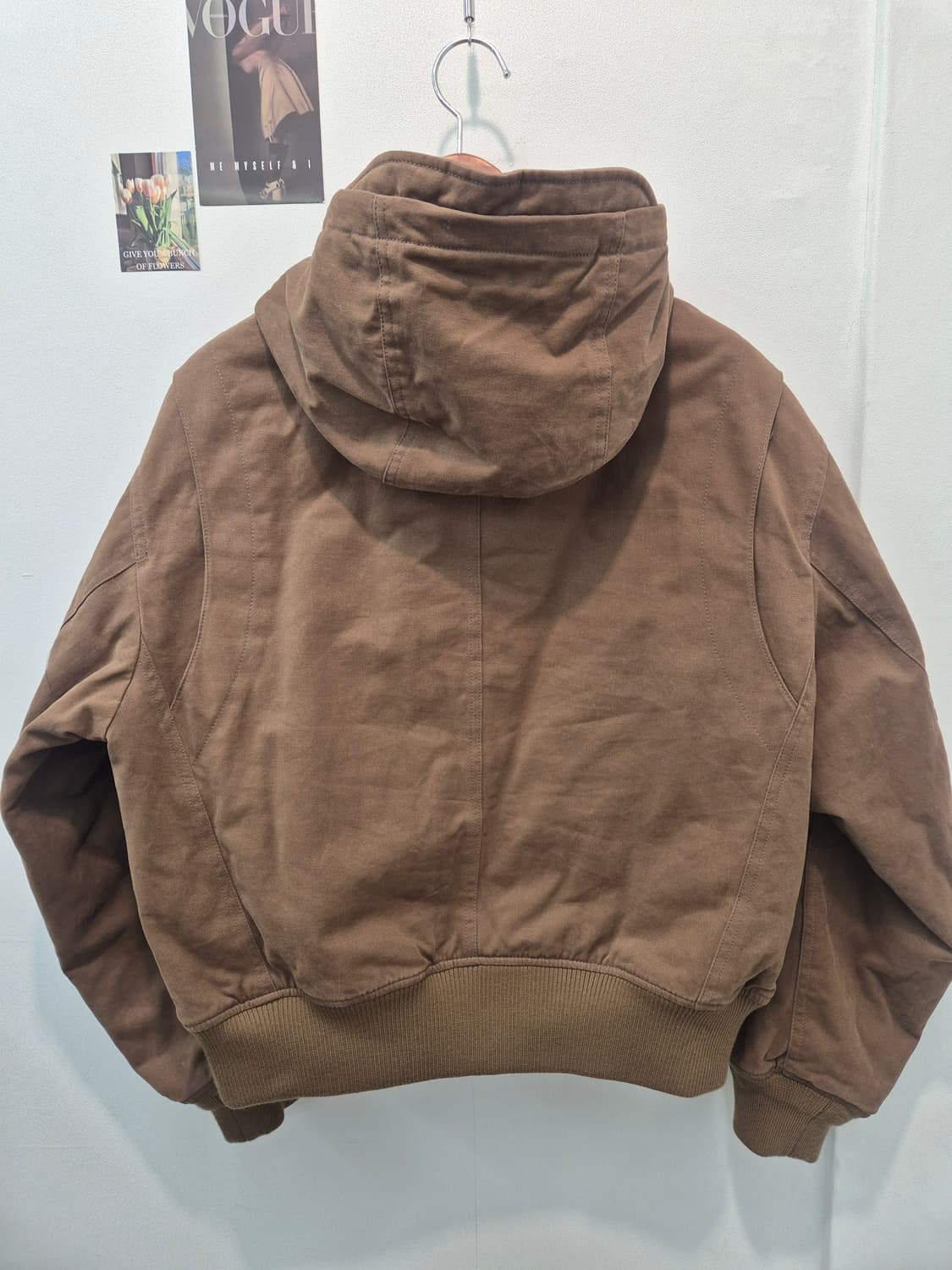 인사일런스 플라이트 후디드 봄버 브라운 
 상품이미지4