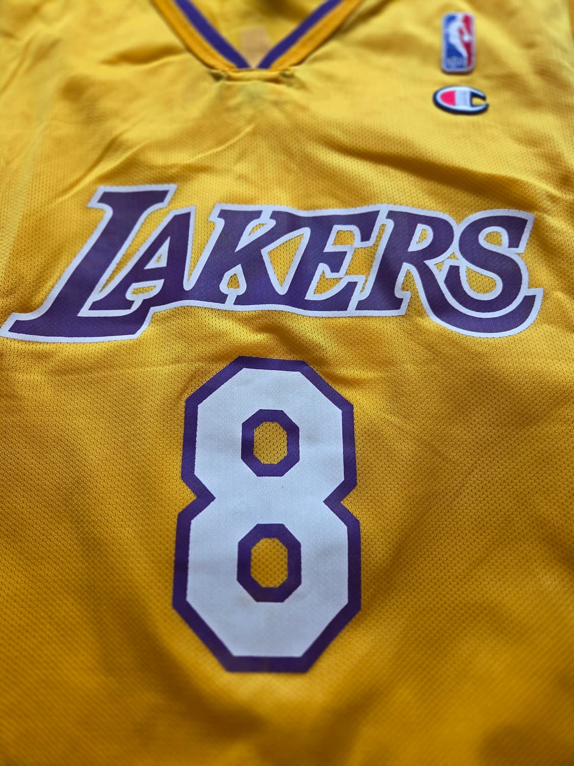 챔피온 LA 레이커스 코비 브라이언트 No.8 저지 상품이미지3