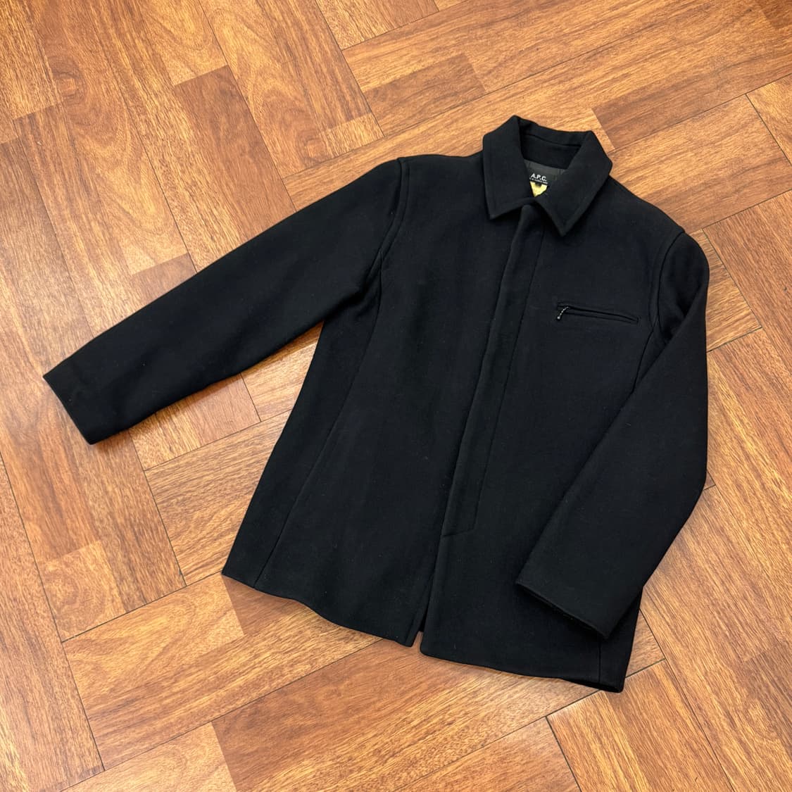 1(95) A.P.C 아페쎄 프랑스 메이드 울 자켓  상품이미지3