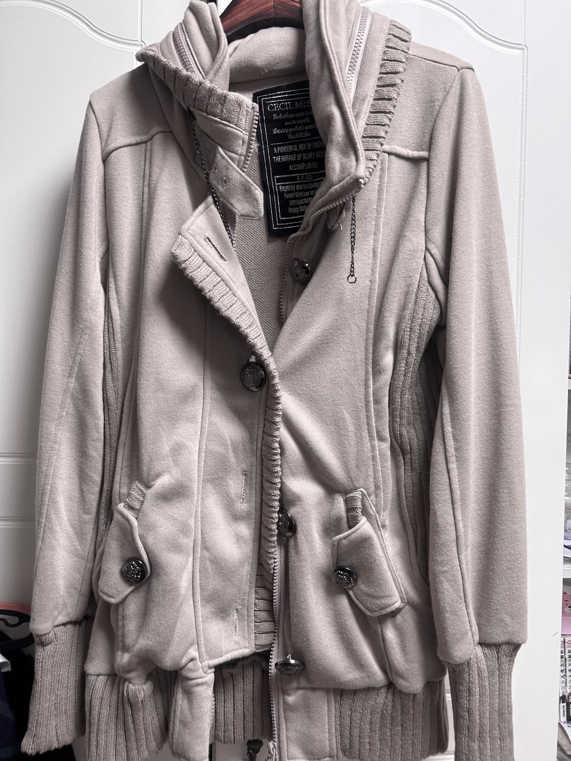 세실맥비 니트집업 (실사있음) 상품이미지2